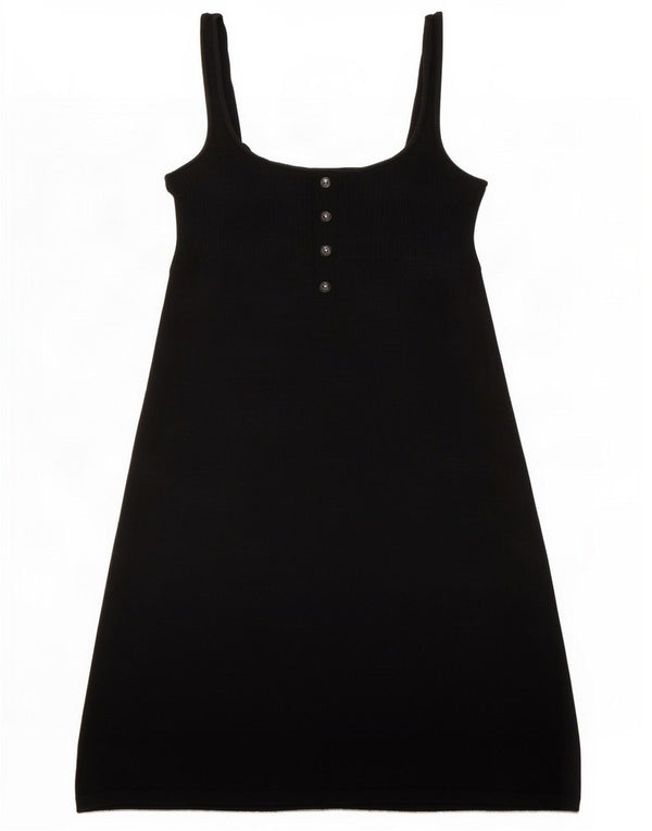 Abito sottoveste da donna Volcom UK 4 XS cotone nero