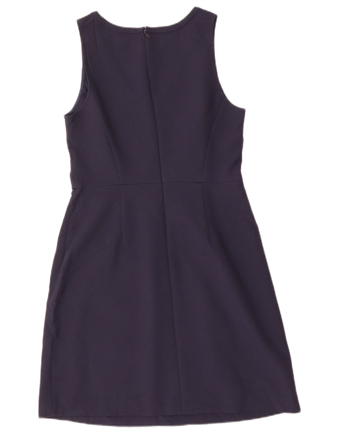 J. CREW Abito da donna senza maniche a trapezio US 6 Poliestere blu navy medio