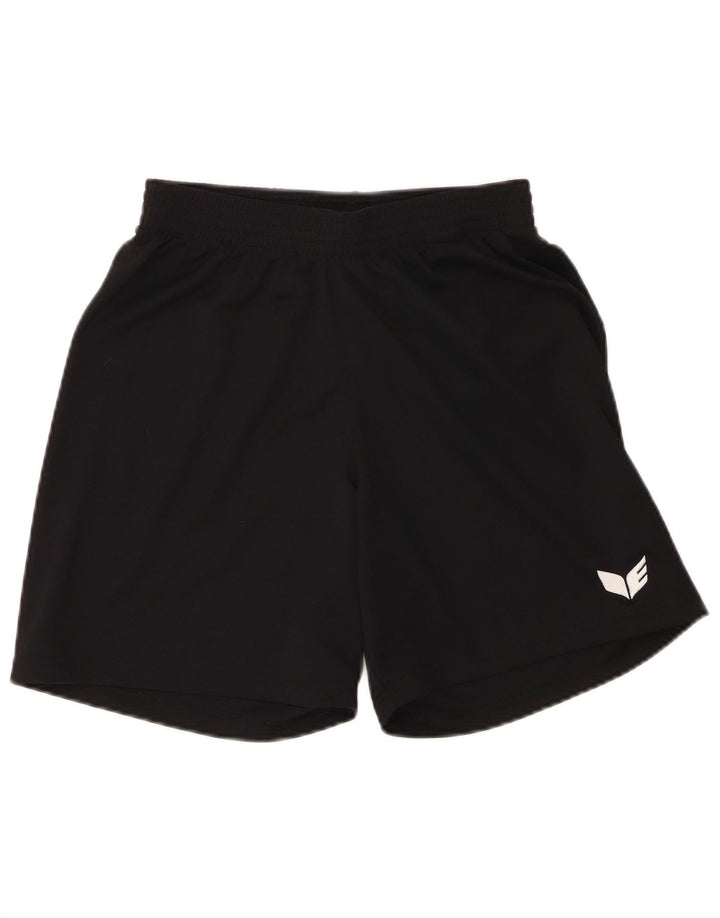 Pantaloncini sportivi da uomo Erima poliestere nero medio
