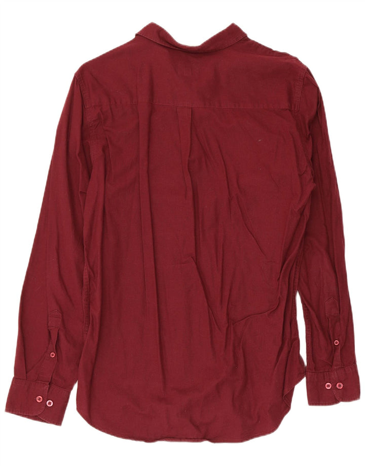 Camicia Levi's Uomo Large in cotone bordeaux