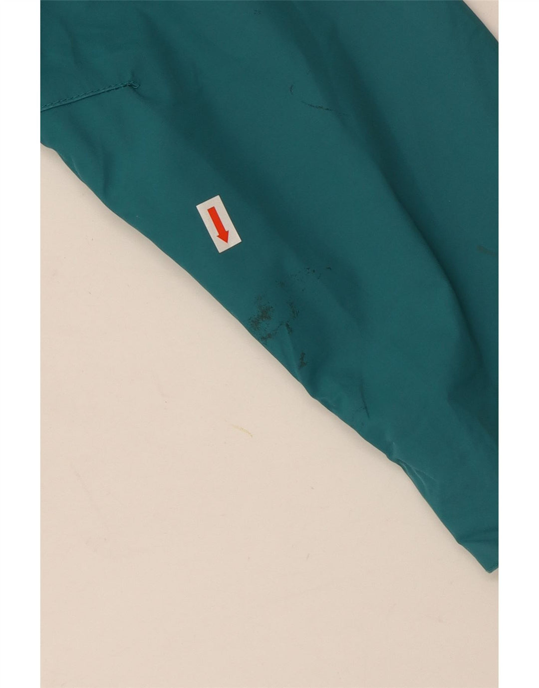 Giacca antipioggia con cappuccio da donna Jack Wolfskin UK 18 XL turchese poliammide