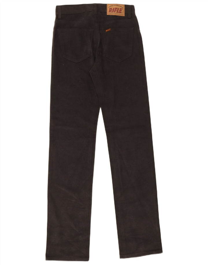 Jeans dritti da uomo Rifle W28 L34 cotone nero