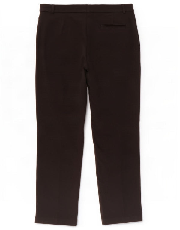 Pantaloni casual dritti da donna Marks & Spencer UK 16 Large W36 L30 neri