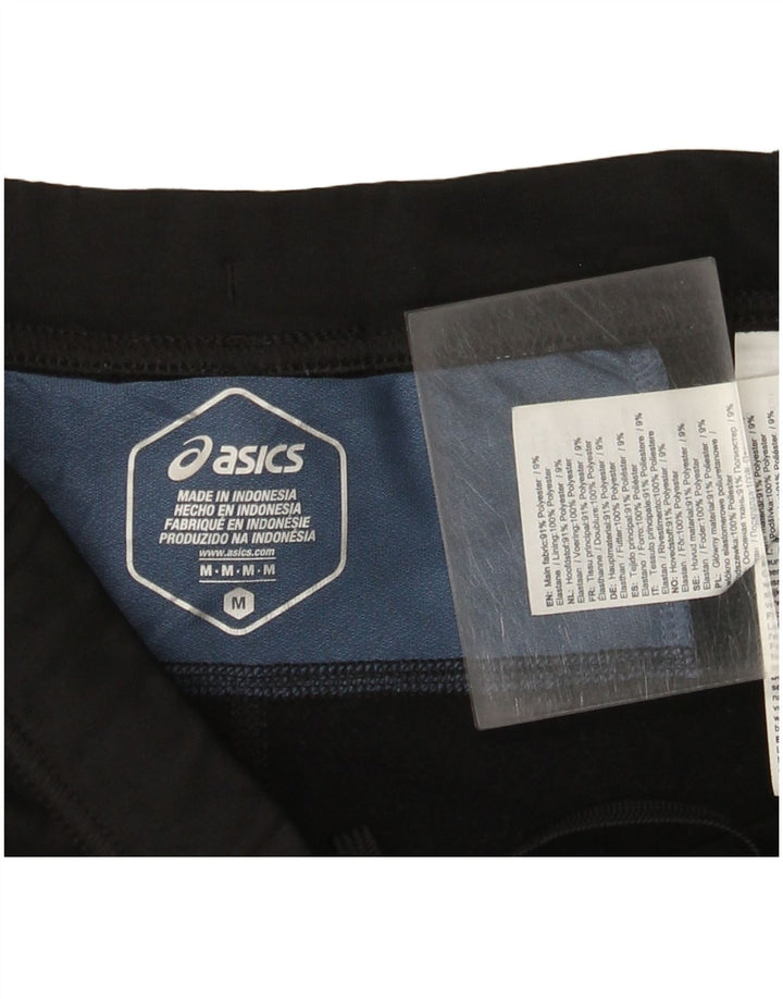 Pantaloni da tuta da donna Asics UK 12 Medium Nero Poliestere