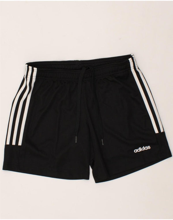 Pantaloncini sportivi ADIDAS Aeroready da donna UK 8/10 piccoli poliestere nero