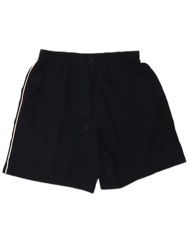 Pantaloncini sportivi Nike da uomo Dri Fit grandi in poliestere blu navy