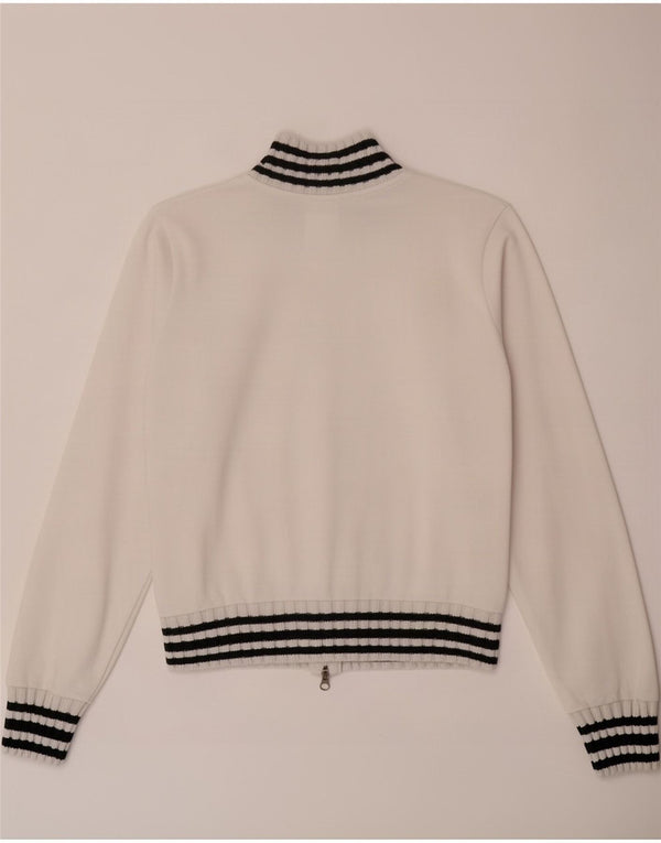Giacca da tuta da donna Puma UK 14 Medium White Striped