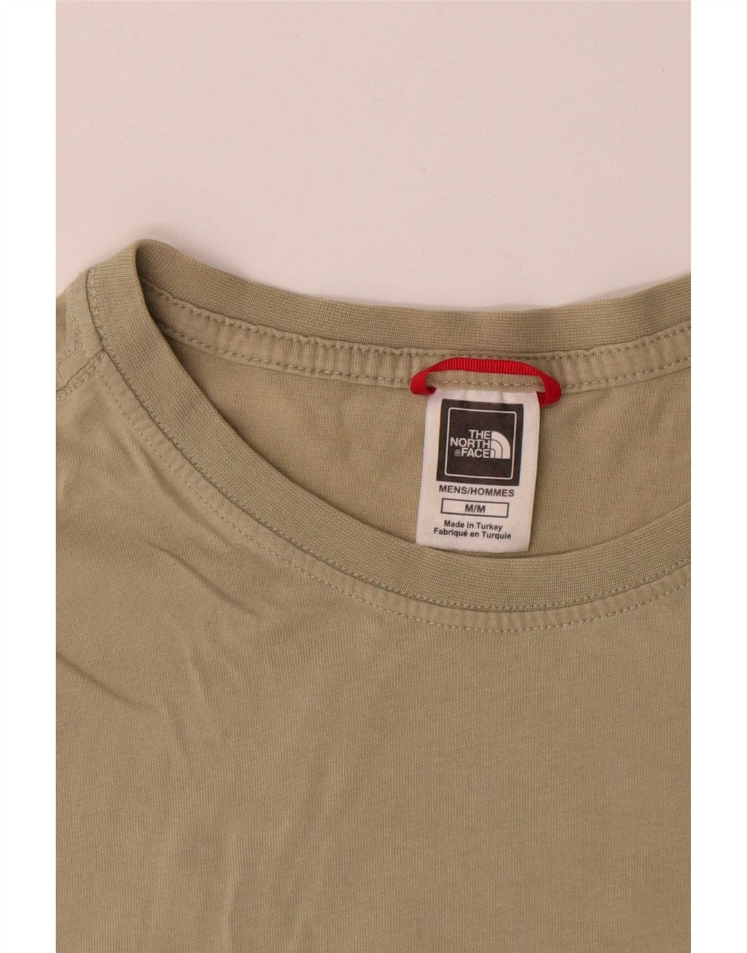 T-shirt grafica da uomo The North Face Top in cotone kaki medio