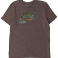 T-shirt grafica da uomo Nike Top in cotone grigio medio