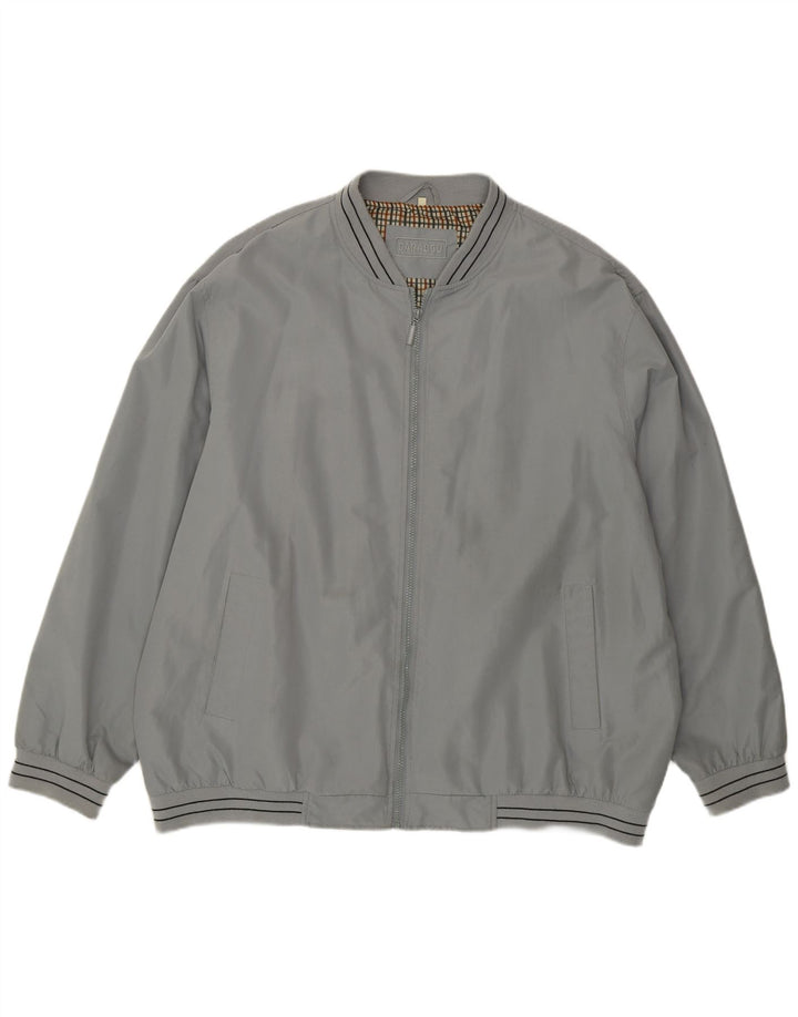 Giubbotto bomber da uomo CARABOU UK 46 3XL Poliestere grigio