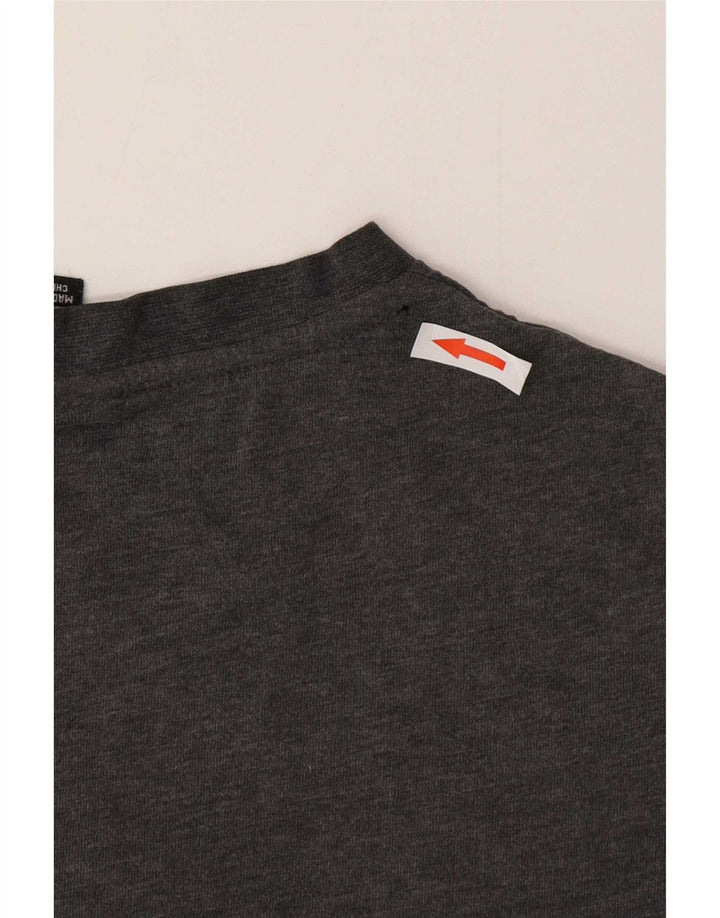 T-shirt da uomo Ellesse Top in cotone grigio medio