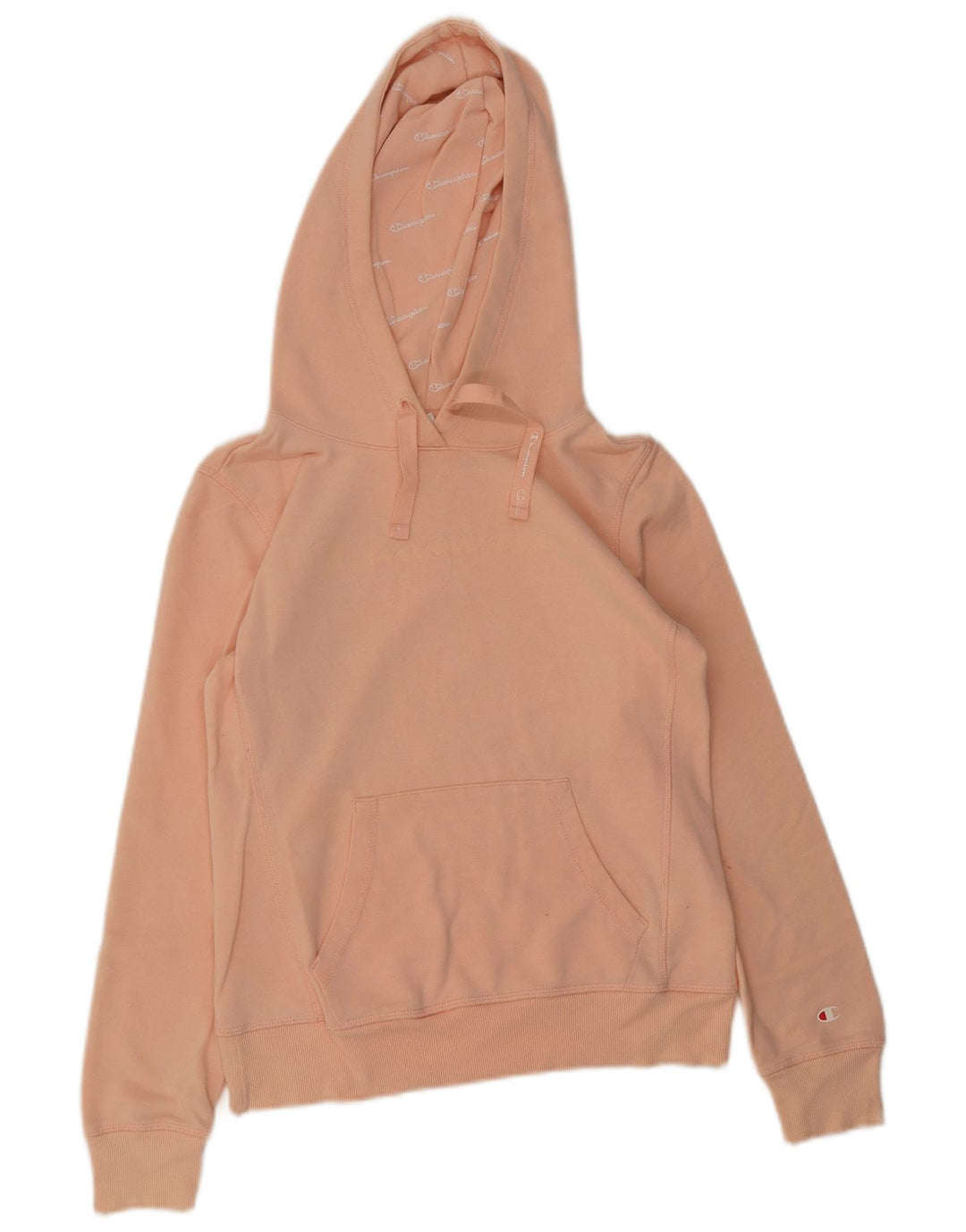 Felpa con cappuccio da donna Champion UK 12 rosa medio