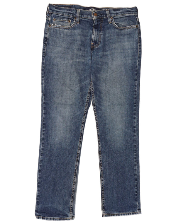 Jeans slim da uomo Hollister W30 L30 cotone blu