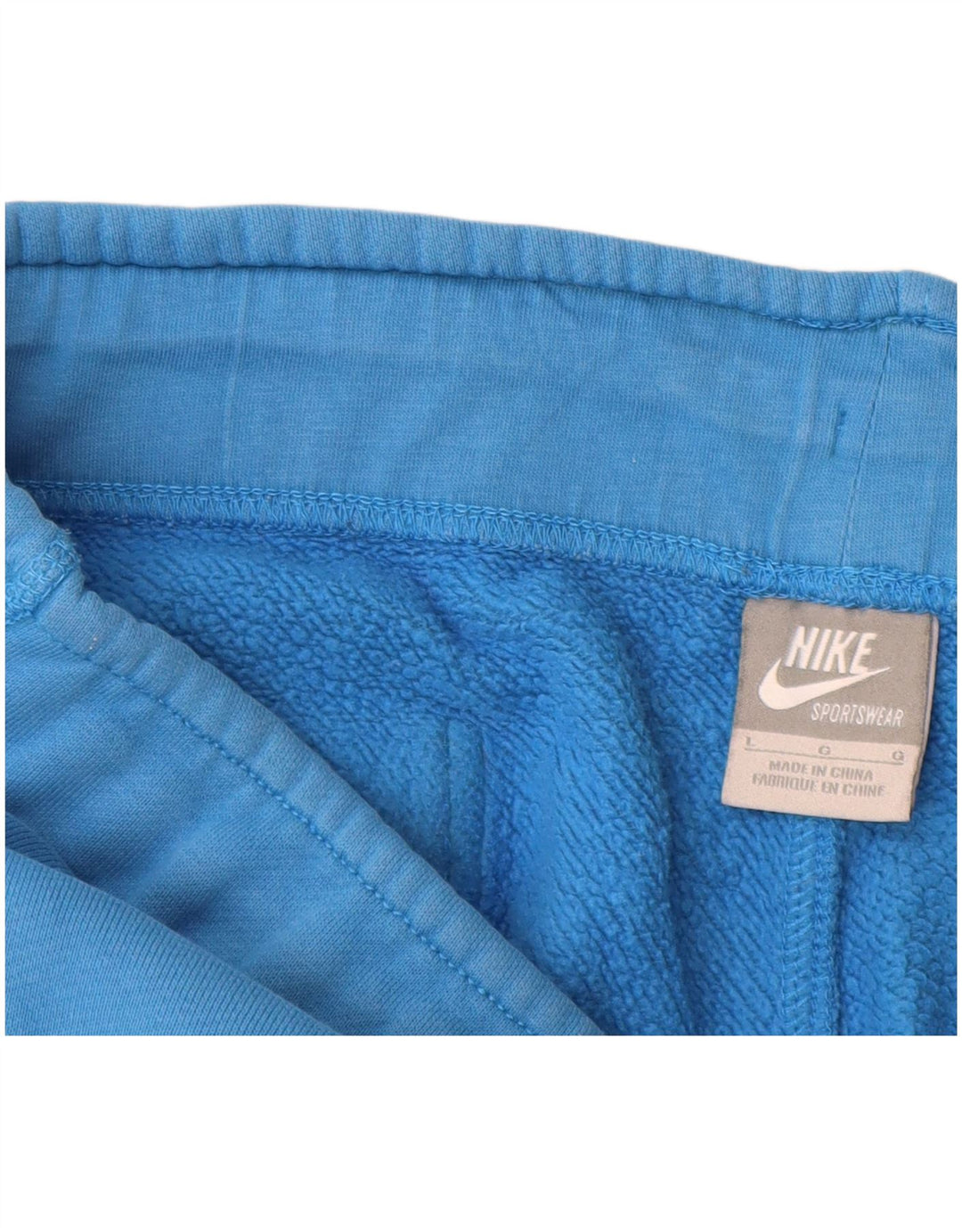 NIKE Pantaloni da tuta da uomo Joggers grandi in cotone blu