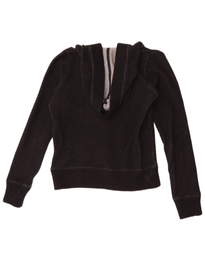 Maglione con cappuccio da donna Woolrich UK 10 piccolo in lana nera