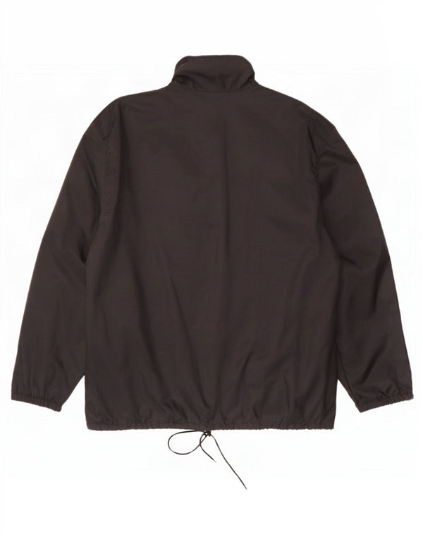 Giacca antipioggia grafica da uomo Lotto UK 42 XL Nylon color block nero