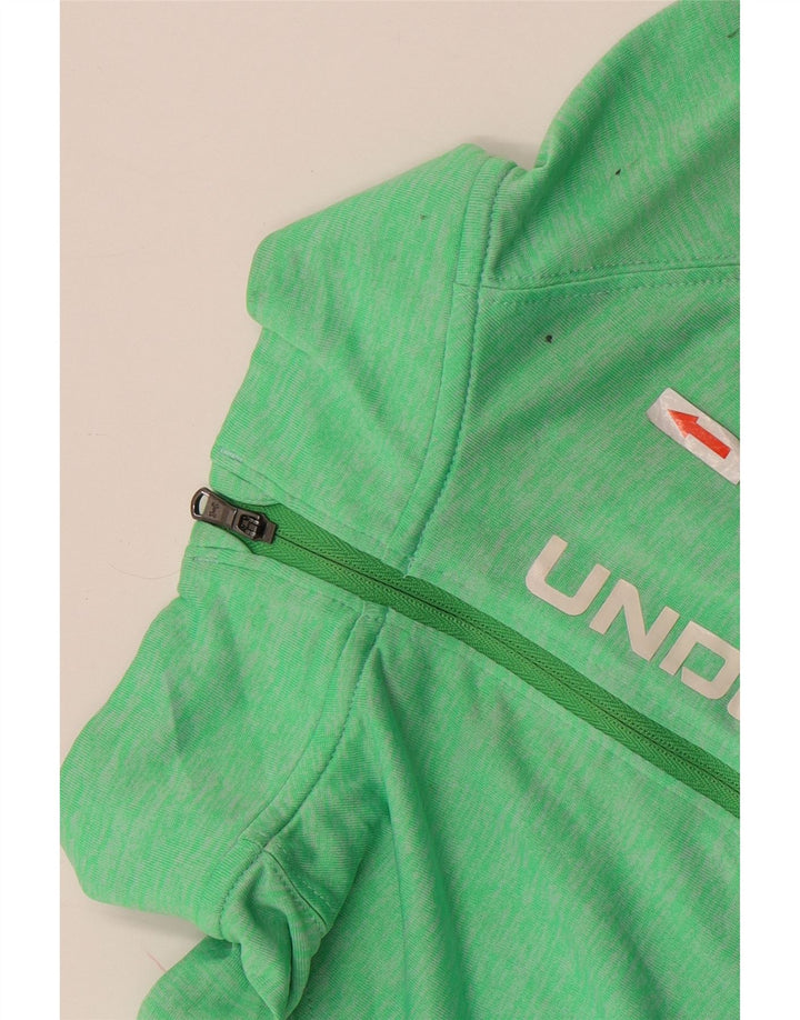 Under Armour Womens Graphic Pullover Tuta da ginnastica Top UK 14 Large Verde