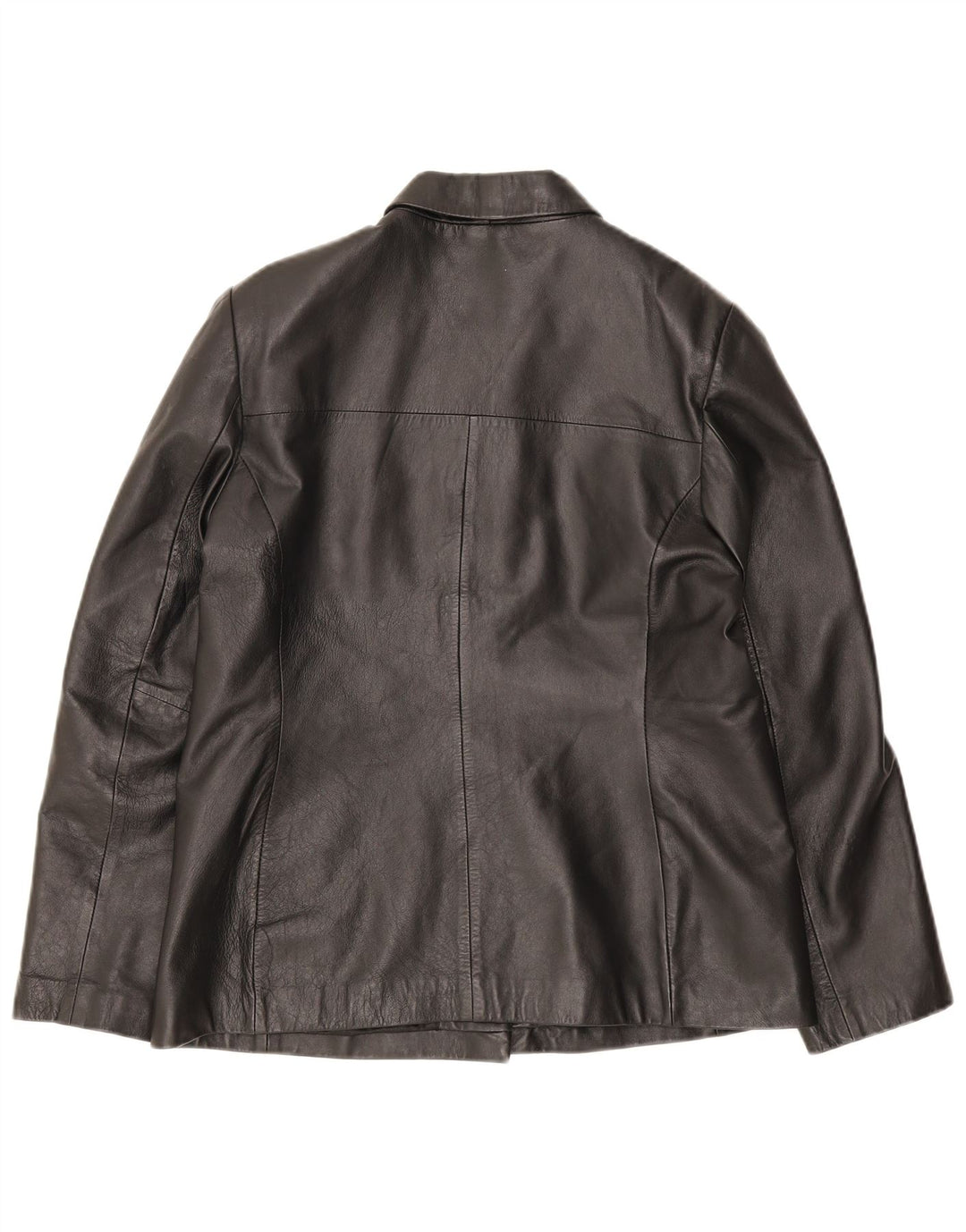 Giacca in pelle da donna DPL UK 12 media nera