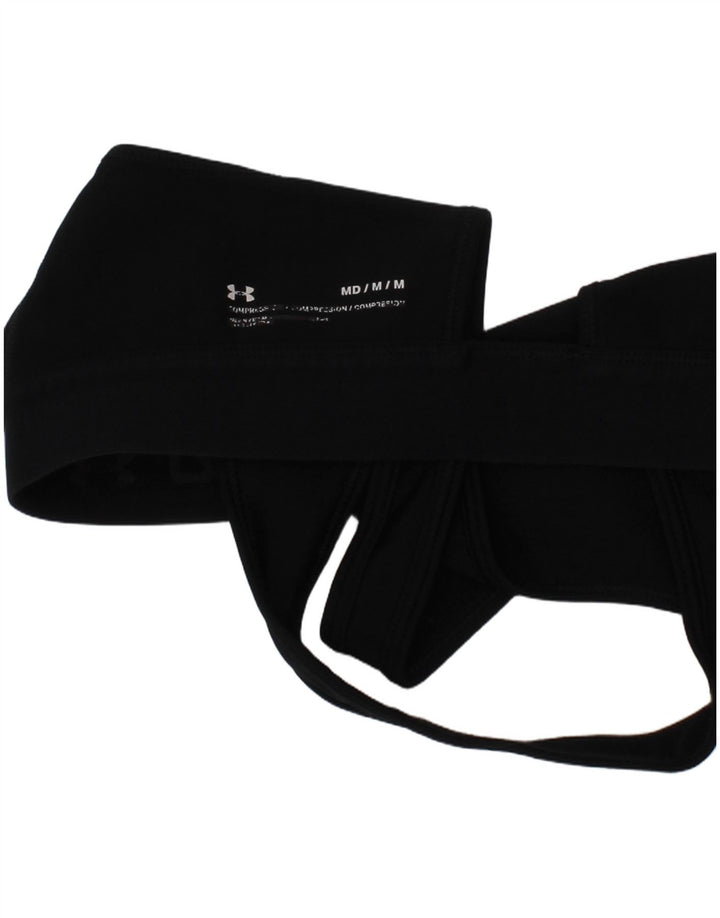 Reggiseno sportivo Under Armour da donna con grafica a compressione, medio, nero, sportivo