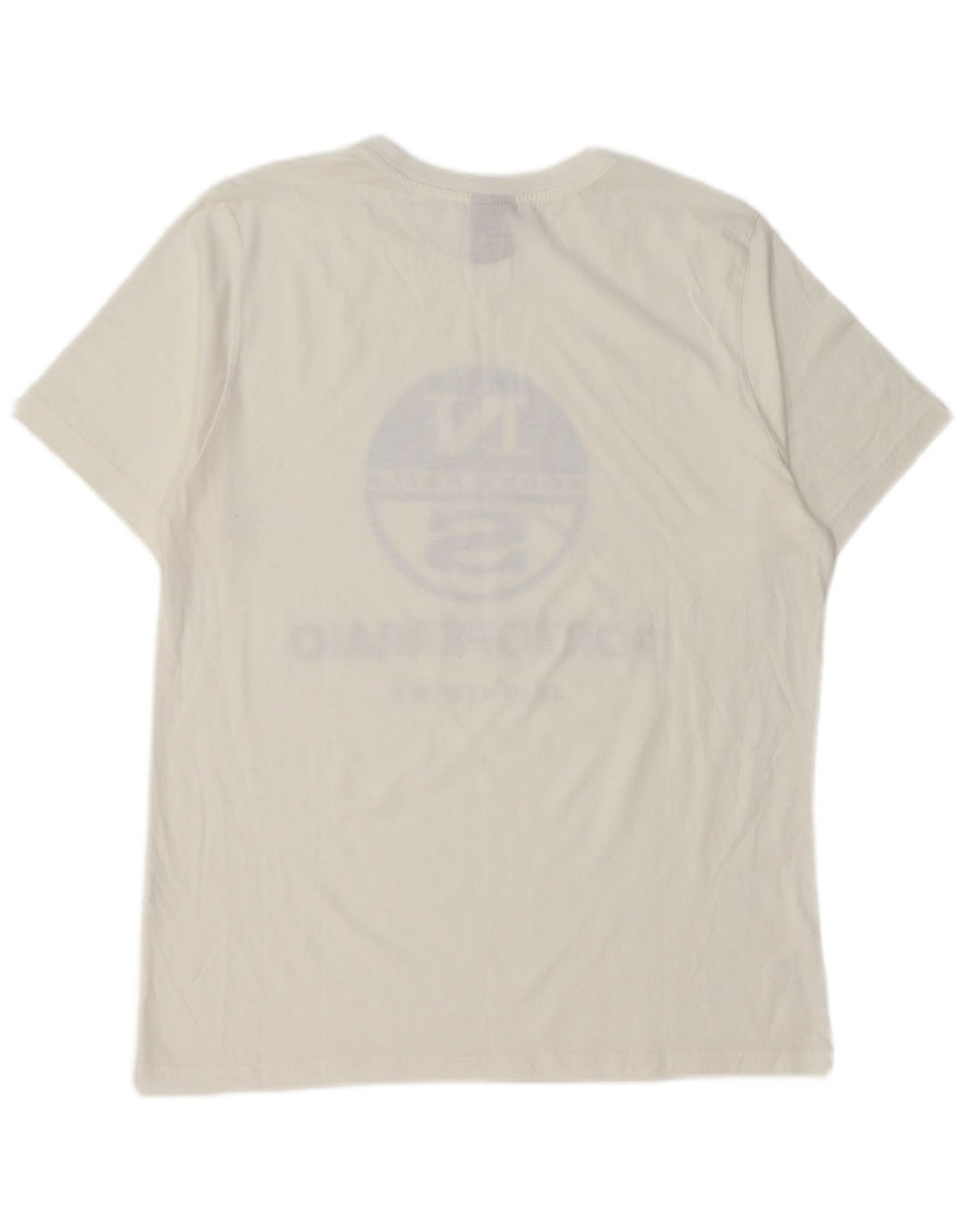 T-shirt grafica da uomo North Sails grande bianca