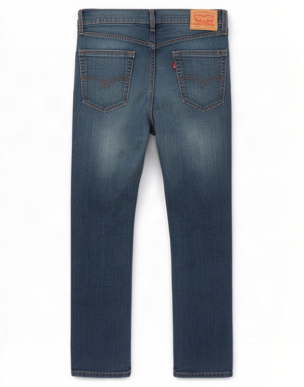 Levi's Uomo 513 Slim Jeans dritti W34 L30 Cotone Blu