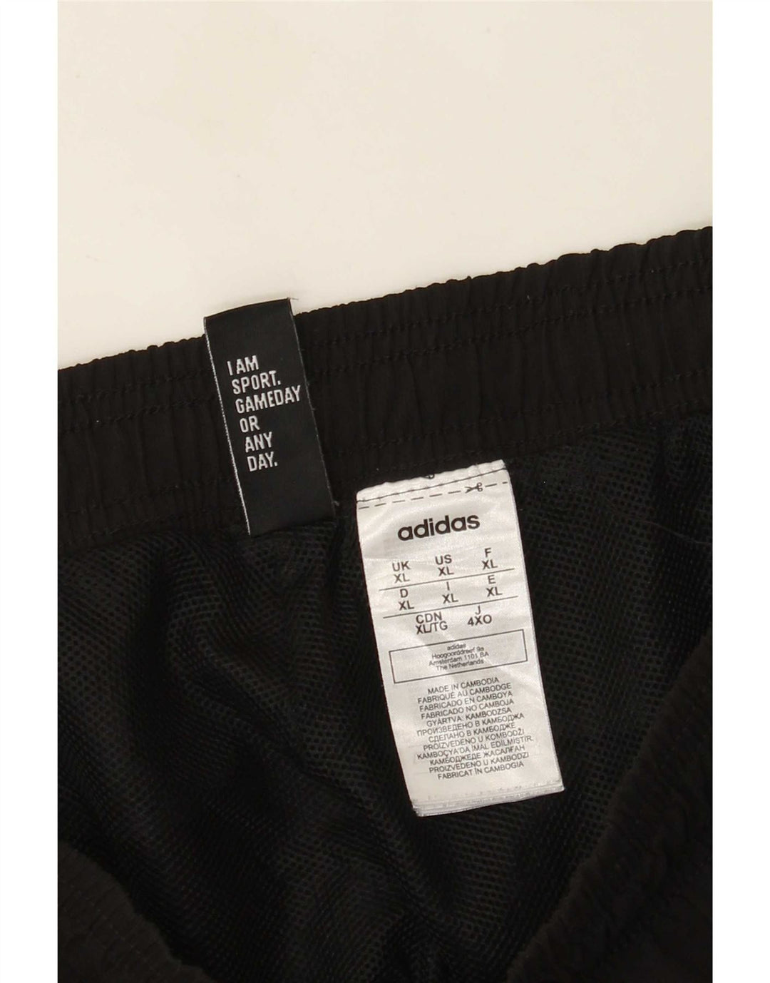 Pantaloni da tuta da uomo Adidas Joggers XL poliestere nero