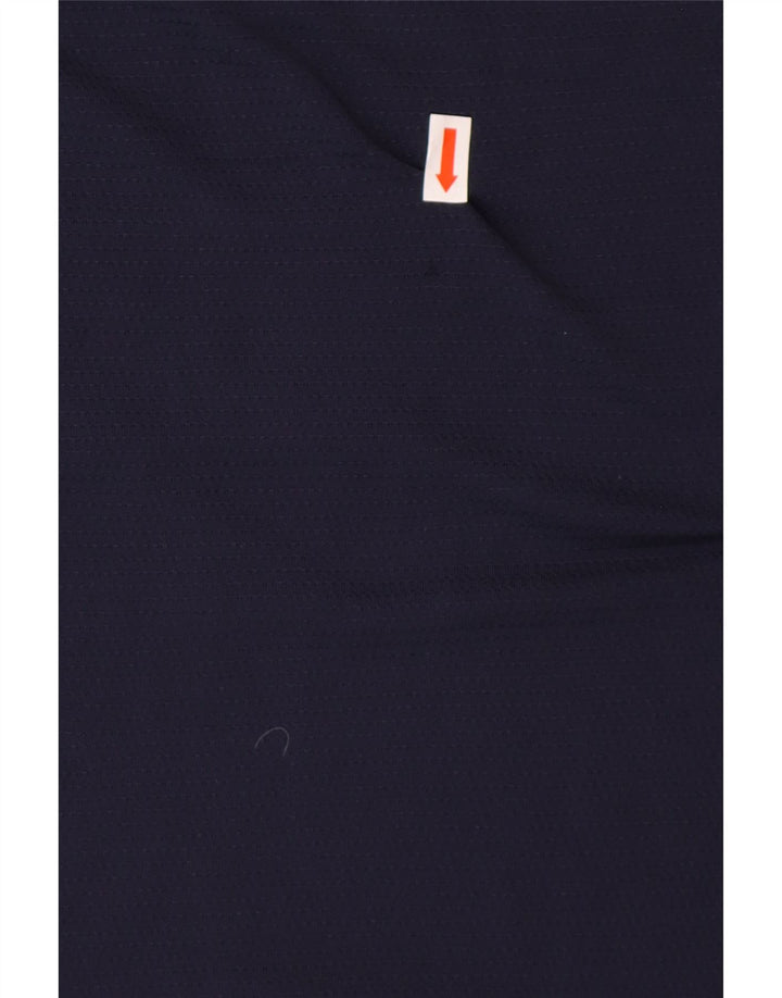 T-shirt grafica da uomo SUPERDRY Top piccolo in poliestere blu navy