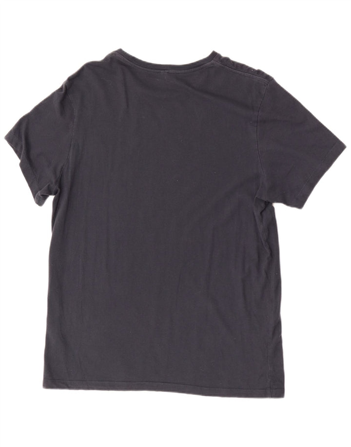 T-shirt da uomo dalla vestibilità classica Jack Wills Top in cotone blu navy medio