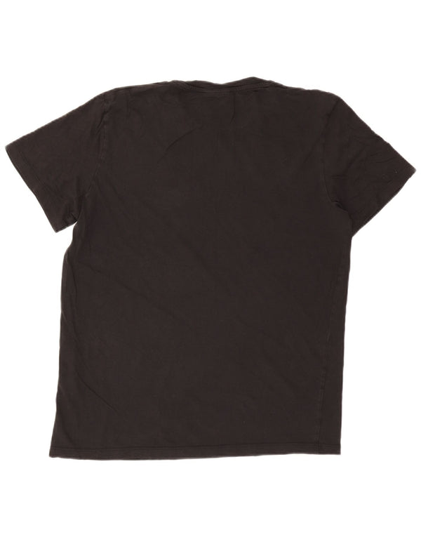 T-shirt grafica da uomo Jack & Jones Top XL in cotone nero