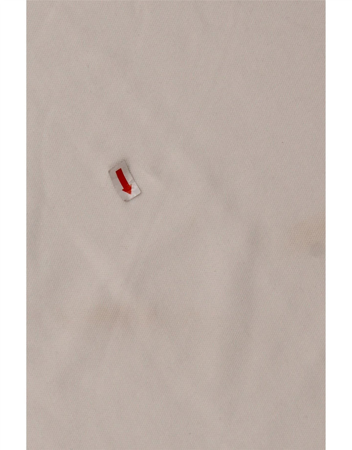 Polo KAPPA da uomo XL in cotone bianco