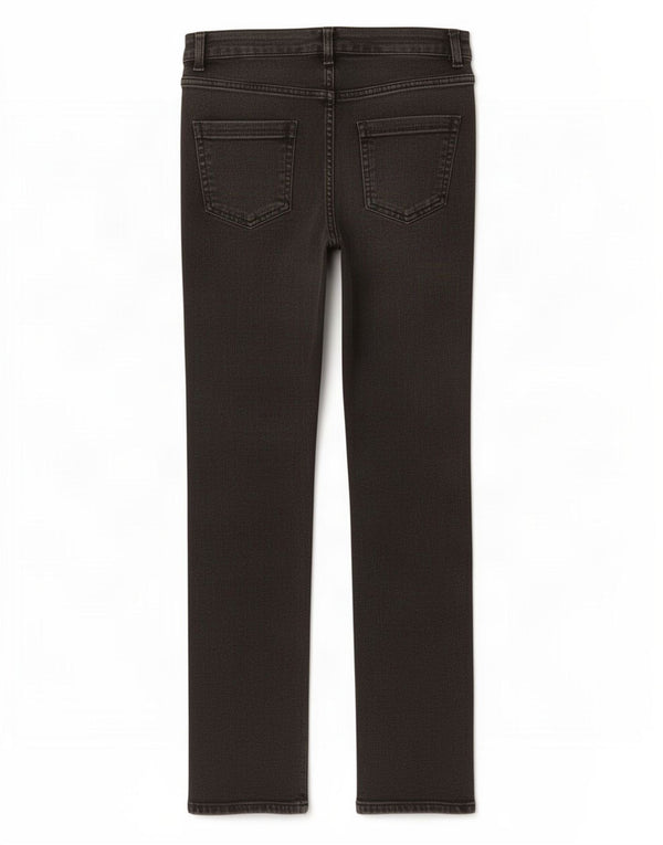 M&Co Womens Slim Jeans UK 8 Small W28 L26 Black Cotton