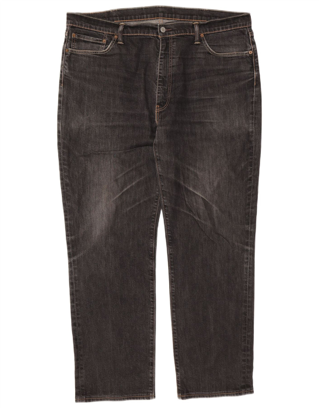 Levi's Uomo 541 Jeans affusolati W42 L31 Cotone nero