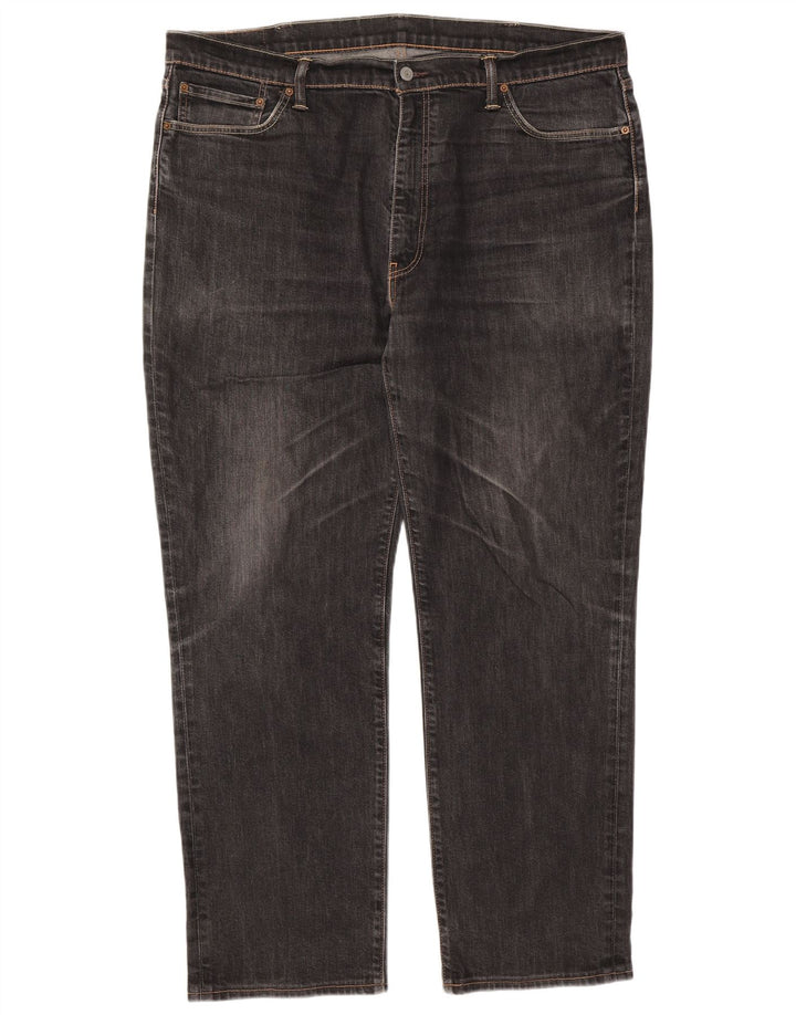 Levi's Uomo 541 Jeans affusolati W42 L31 Cotone nero