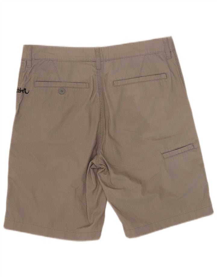 Pantaloncini chino da uomo Quiksilver W31 poliestere grigio medio