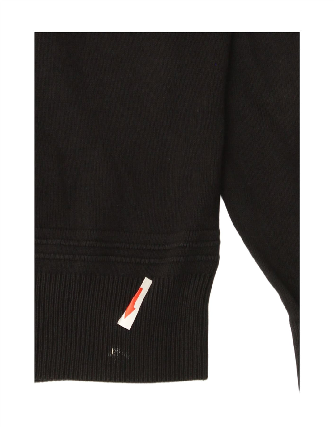 Maglione cardigan da uomo Zara grande in cotone nero