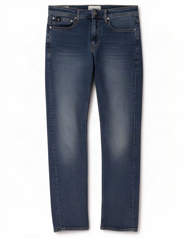 Jeans slim da uomo Calvin Klein W31 L34 cotone blu