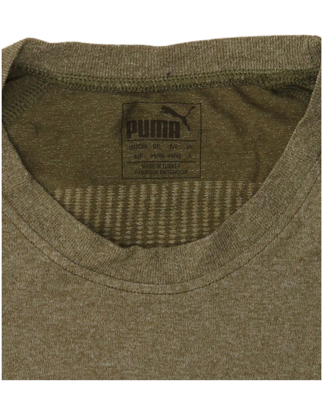 Maglietta Puma da uomo Top Small Cachi