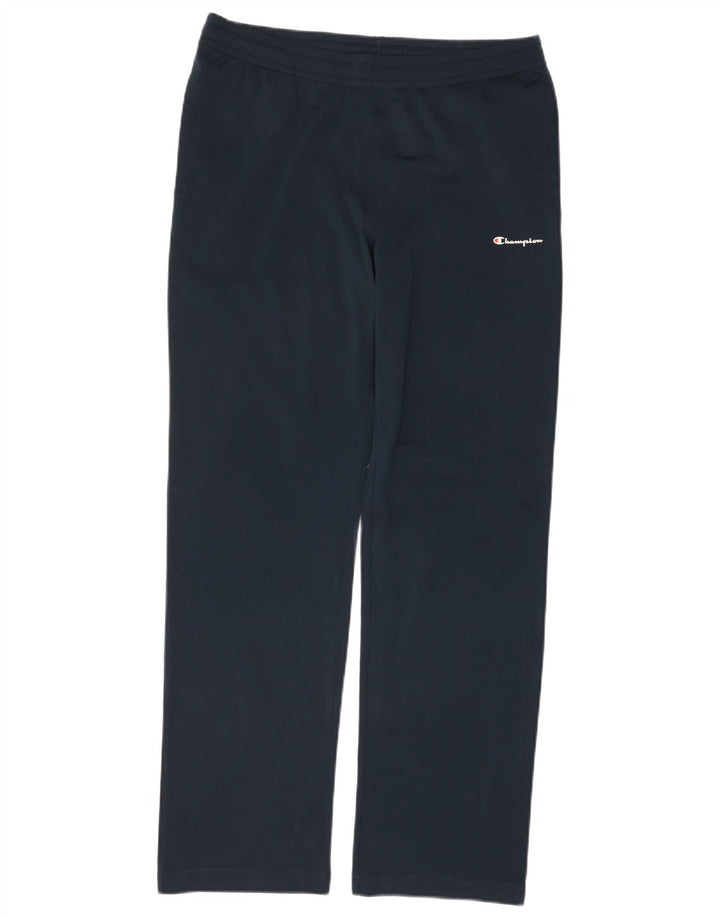 Pantaloni da tuta da uomo Champion Large in poliestere blu navy