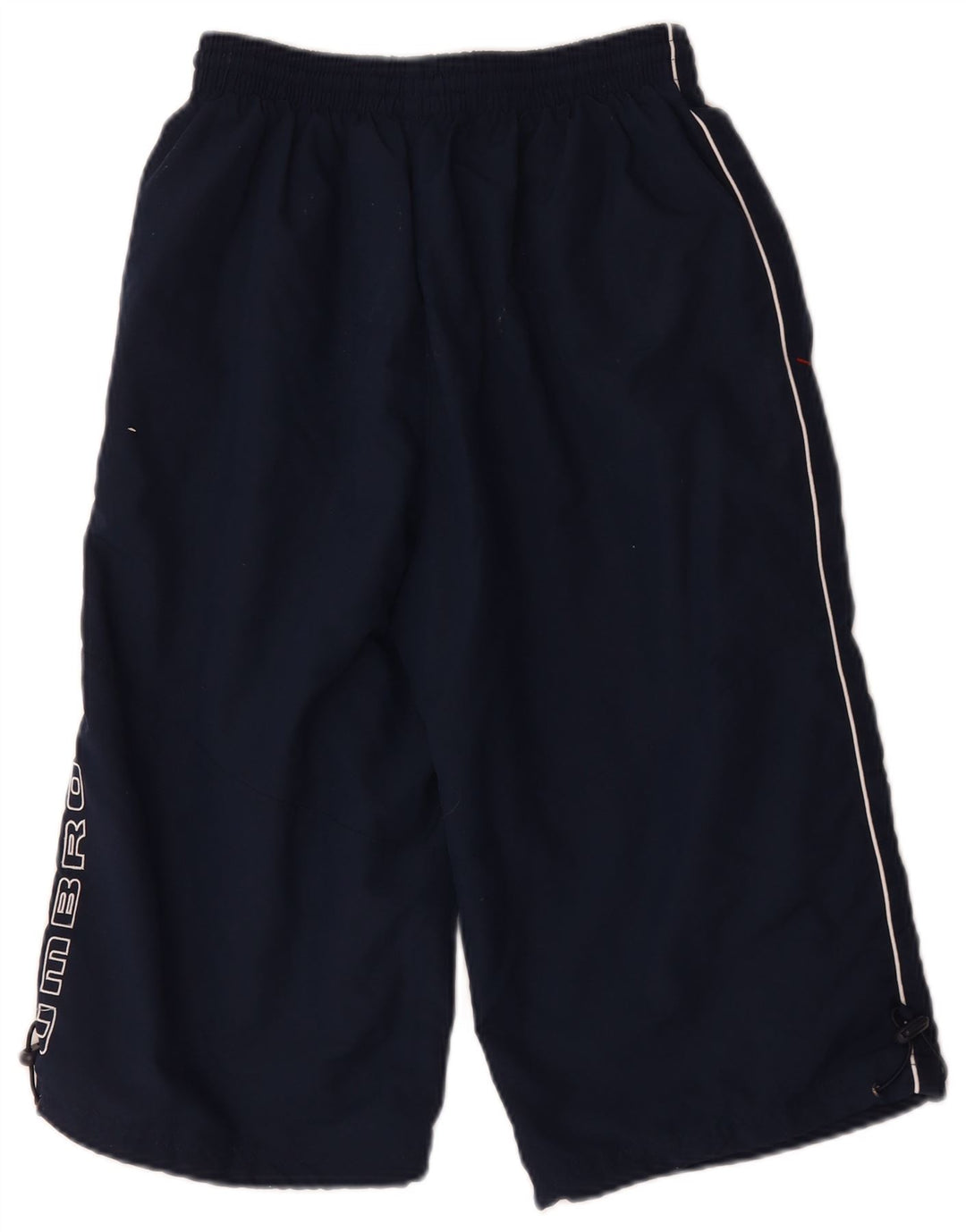 Pantaloncini sportivi Umbro da uomo con grafica Bermuda piccoli in poliestere blu navy