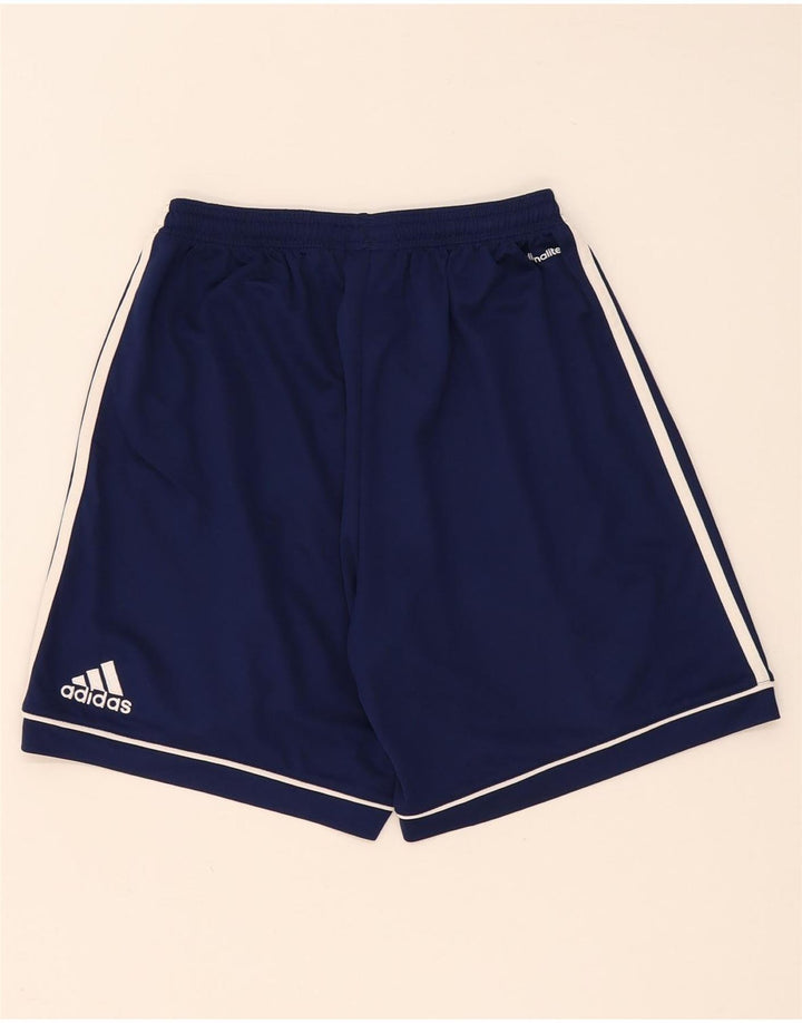 Pantaloncini sportivi Adidas Climalite da uomo medio blu navy