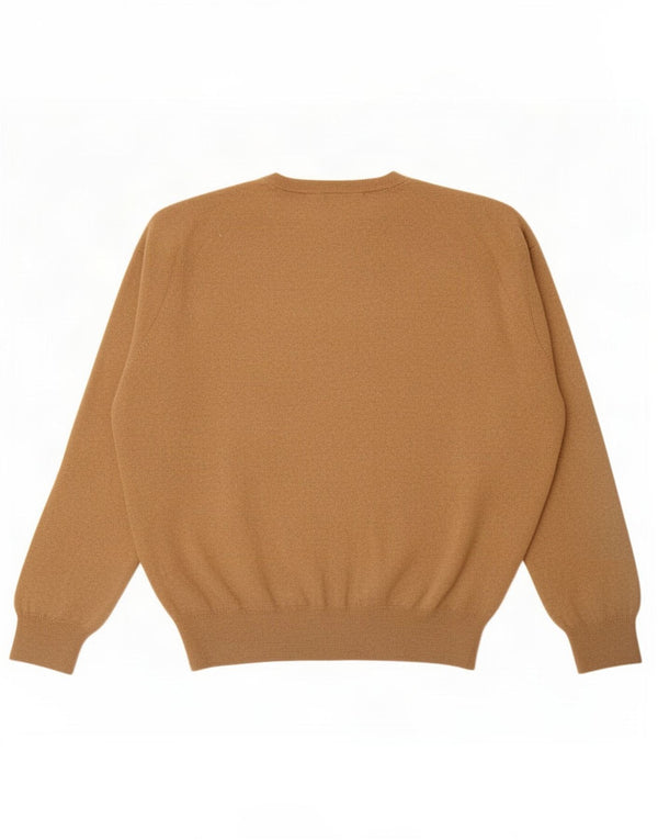 Polo Ralph Lauren Maglione girocollo oversize da donna UK 18 XL Marrone