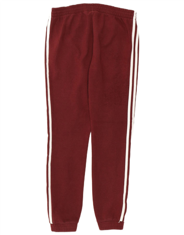 Pantaloni da tuta da donna Adidas Joggers UK 10 Small Bordeaux Poliestere