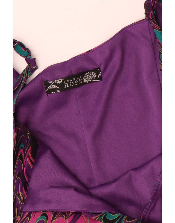Abito sottoveste con motivo astratto da donna Joanna Hope UK 16 grande multicolore