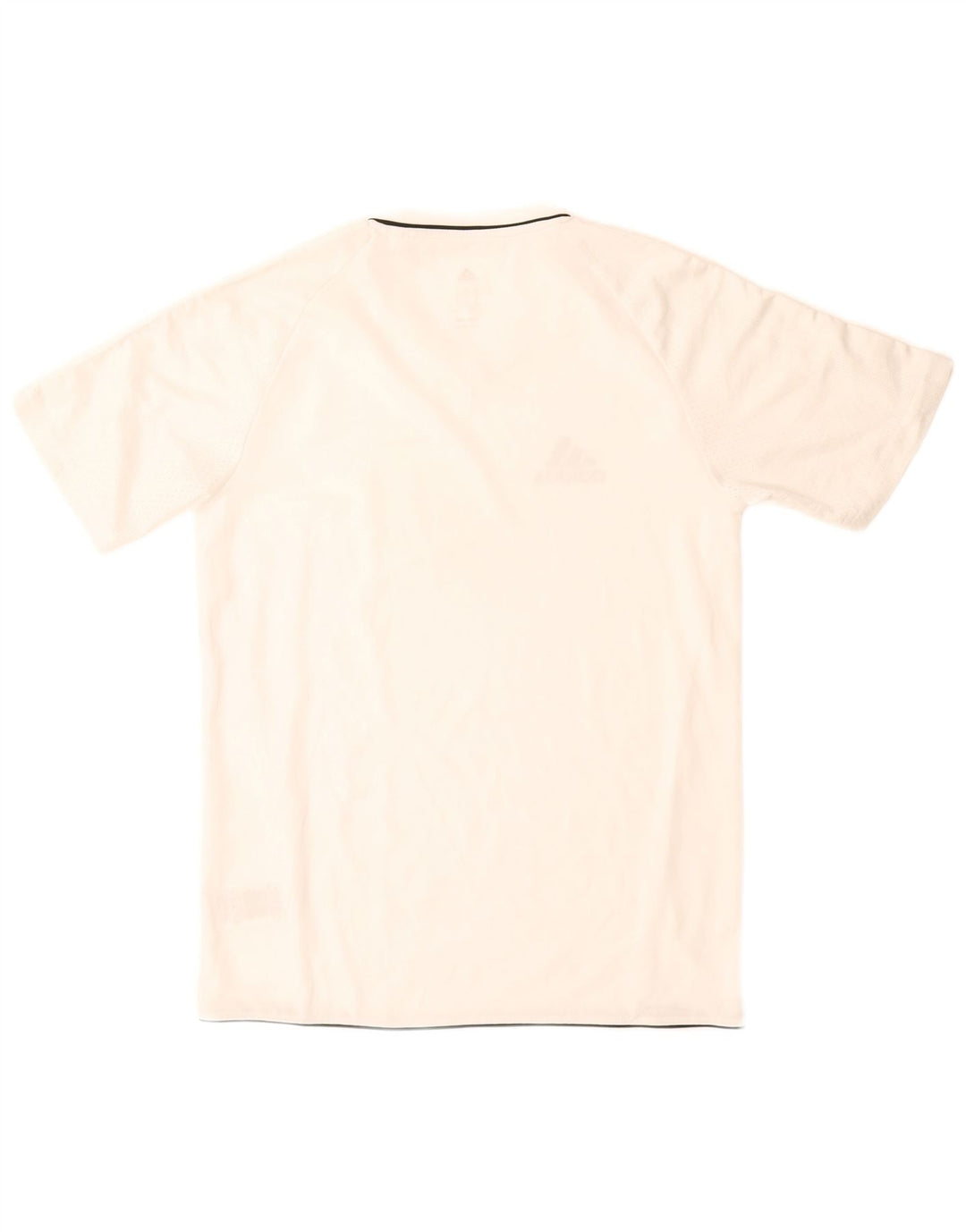 T-shirt Adidas Climacool da uomo Top piccola in poliestere bianco