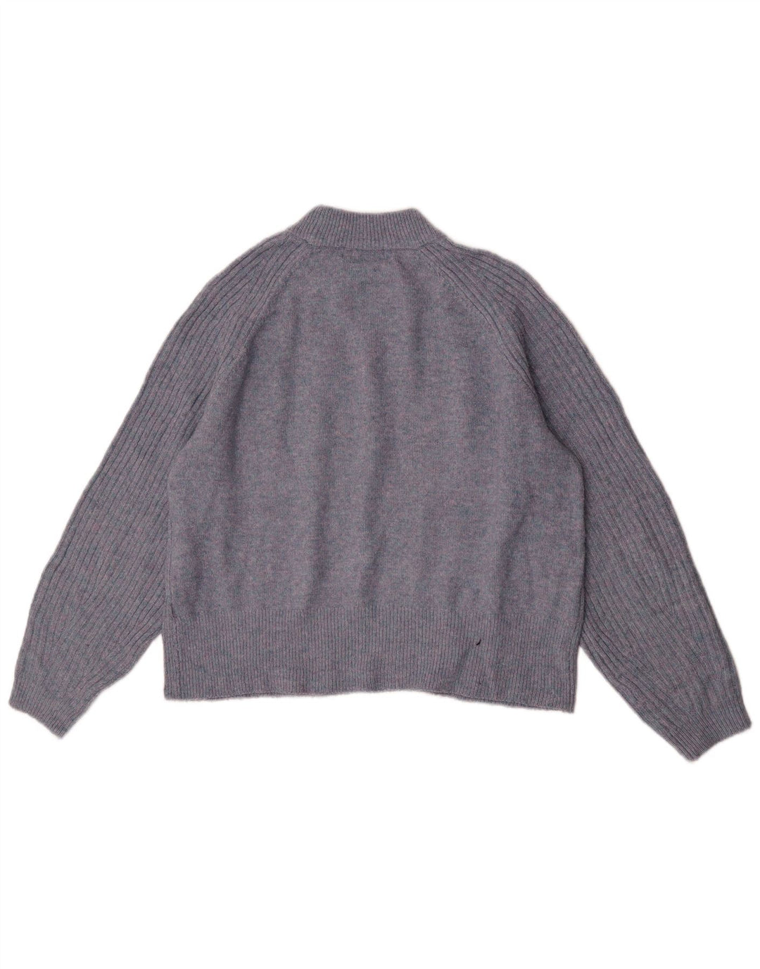 Maglione maglione girocollo da donna Marks & Spencer UK 14 blu navy medio
