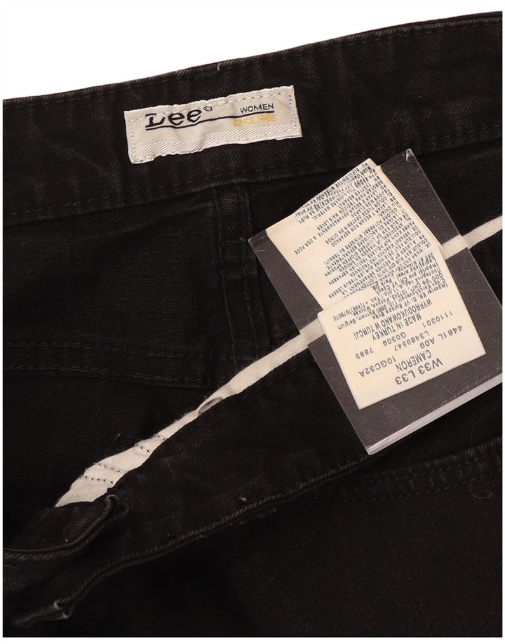 Jeans bootcut LEE Cameron a vita alta da donna W33 L33 neri