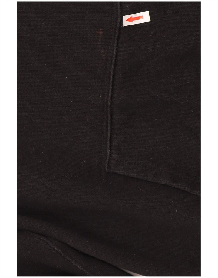 Levi's Uomo Felpa con cappuccio grafica Topolino Maglione grande in cotone nero