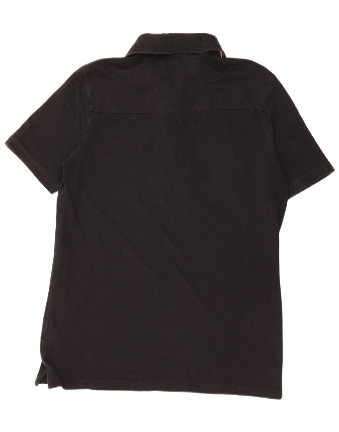 Polo Uomo Guess Large Nera in Cotone