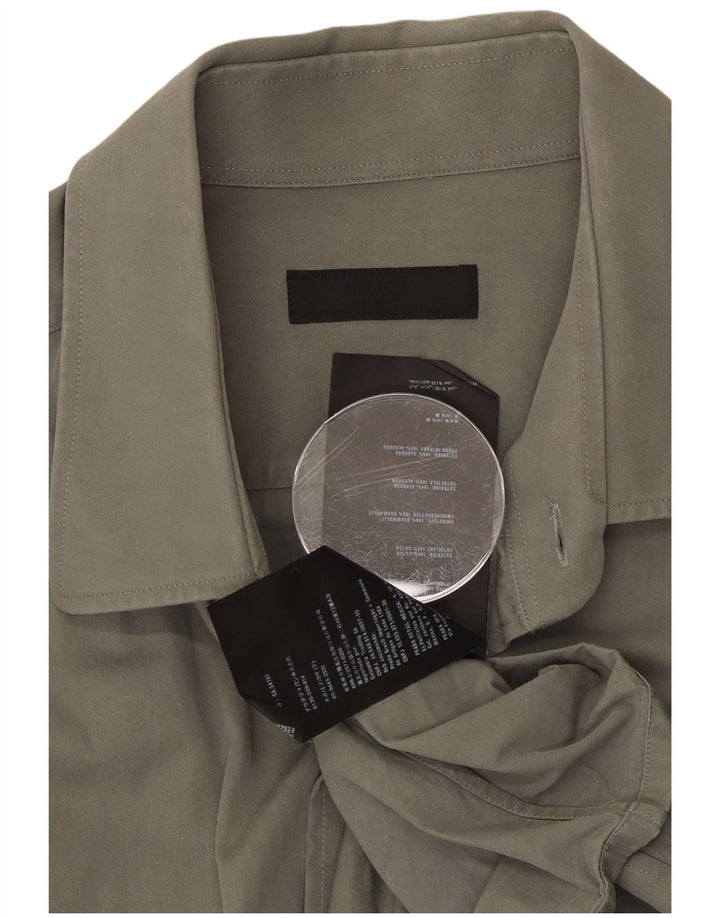 Camicia Prada Uomo XL Cotone Kaki