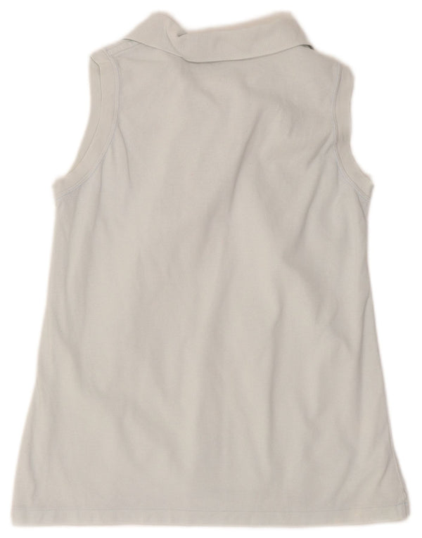 Polo senza maniche da donna Lacoste taglia 42 grande blu